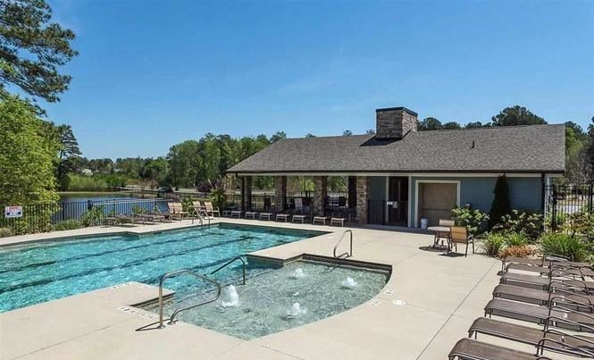 pool and cabana